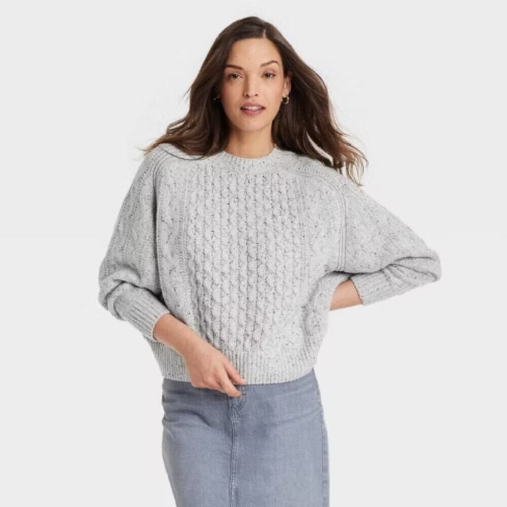 NWOT Universal Thread Cable Knit Sweater - Picture 1 of 4